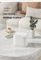 Cubo de basura con Sensor inteligente estrecho de 7/9L, cesta de basura automática con tapa, cubo de basura de escritorio, cubo de basura impermeable para inodoro