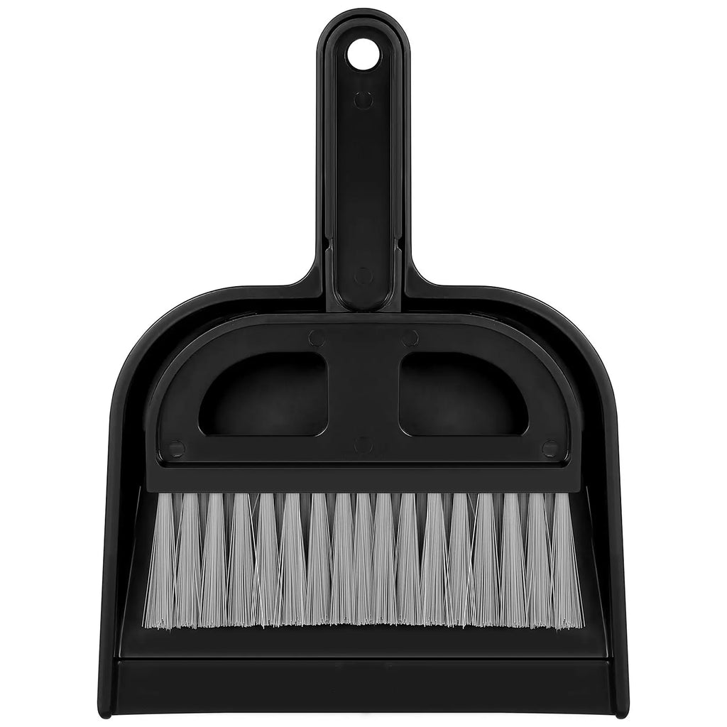 Mini cepillo de limpieza de teclado, escoba de plástico, recogedor, herramienta de barrido combinada, mesa, comedor, sofá, coche, escritorio de ordenador pequeño