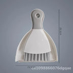 Mini escoba de escritorio y recogedor, herramientas de limpieza para el hogar y la Oficina, plástico de tamaño pequeño, azul cielo, gris, turquesa, opciones disponibles