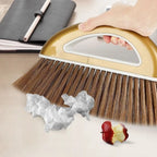 Juego de escoba y recogedor, herramienta de limpieza de suelo para el hogar, escoba mágica de plástico para barrer el cabello, cocina, sala de estar, limpieza de oficina