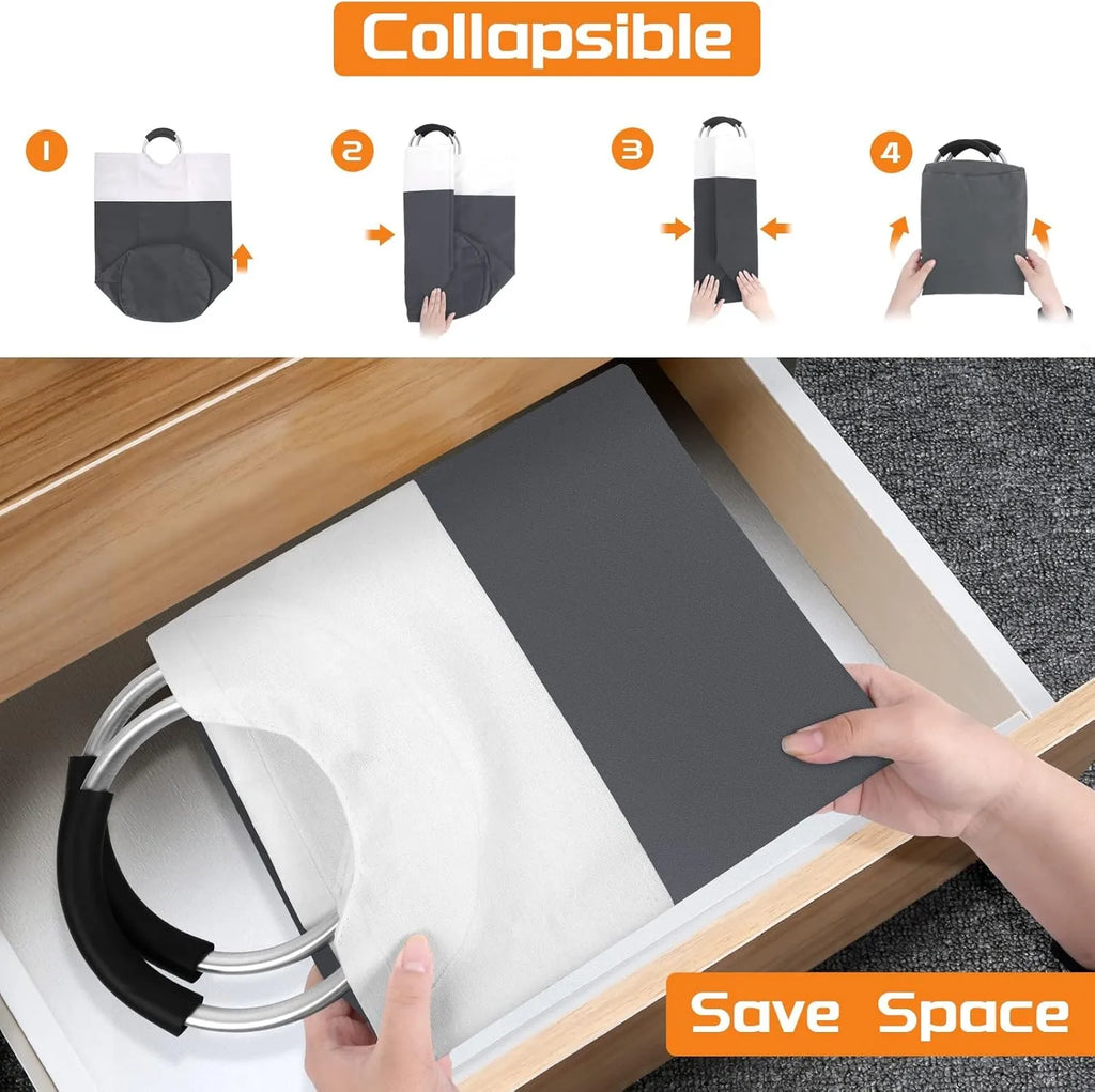 Artesanías textiles, almacenamiento de ropa plegable, cesta para ropa sucia, ropa de juguete, cesta para ropa sucia, dormitorio a prueba de polvo, impermeable