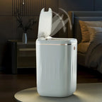 Cubo de basura inteligente para baño de 24/20L, cubo de basura con Sensor automático, cubo de basura de inducción de gran capacidad para cocina y baño