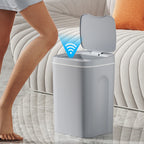 Cubo de basura inteligente de 20L para baño, cubo de basura con Sensor automático, cubo de basura eléctrico, papelera impermeable para cocina, basura de reciclaje