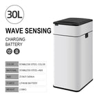 Cubo de basura inteligente para cocina, cubo con Sensor inteligente automático, cubo de basura, papelera para residuos de alimentos, 15/20/30/40/50/60L