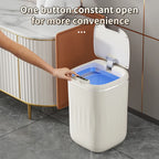 Cubo de basura con Sensor inteligente de 24L, cubo de basura electrónico para baño, cubo de basura con Sensor inteligente automático para cocina, inodoro