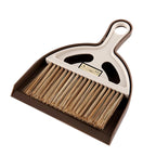 Mini Kit de recogedor de escoba, cepillo de limpieza compacto de plástico blanco para ventilación de aire de coche, tablero, escritorio, teclado de ordenador portátil, limpieza de polvo