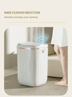 Cubo de basura inteligente para baño de 24/20L, cubo de basura con Sensor automático, cubo de basura de inducción de gran capacidad para cocina y baño