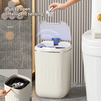 Cubo de basura con Sensor inteligente de 24L, cubo de basura electrónico para baño, cubo de basura con Sensor inteligente automático para cocina, inodoro