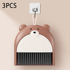 Juego de escoba y recogedor pequeño para el hogar, pala de basura de plástico portátil para escritorio, Mini escoba plegable, 1-5 uds.