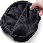 Cesta de lavandería plegable para ropa sucia, cesto emergente de malla, bolsa de almacenamiento de juguetes para el hogar, baño, dormitorio, viaje, 1-10 Uds.
