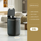 Cubo de basura inteligente de 20L para baño, cubo de basura con Sensor automático, cubo de basura eléctrico, papelera impermeable para cocina, basura de reciclaje