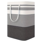Cestas grandes para la colada de 75L con asas, cesto duradero para ropa sucia, cesta de almacenamiento para el hogar, dormitorio, hoteles, lavandería 40*30*60cm