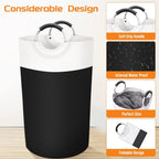 Artesanías textiles, almacenamiento de ropa plegable, cesta para ropa sucia, ropa de juguete, cesta para ropa sucia, dormitorio a prueba de polvo, impermeable