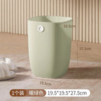 AOBT Latas de basura de gran capacidad para el hogar, cocina, sala de estar, dormitorio, inodoro, dormitorio, oficina - Cestas de papel