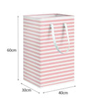 Cestas grandes para la colada de 75L con asas, cesto duradero para ropa sucia, cesta de almacenamiento para el hogar, dormitorio, hoteles, lavandería 40*30*60cm