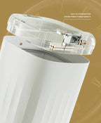 Cubo de basura inteligente para baño de 24/20L, cubo de basura con Sensor automático, cubo de basura de inducción de gran capacidad para cocina y baño