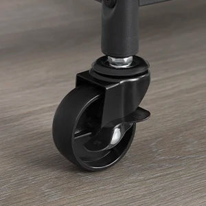 Hzuaneri Cesto para la colada 3 compartimentos, 3 x 46 L, Colector de ropa con 2 estantes, Clasificador de ropa, Bolsa para la colada extensible