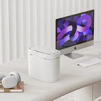 Cubo de basura con Sensor inteligente estrecho de 7/9L, cesta de basura automática con tapa, cubo de basura de escritorio, cubo de basura impermeable para inodoro