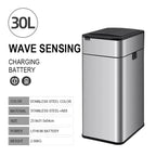 Cubo de basura inteligente para cocina, cubo con Sensor inteligente automático, cubo de basura, papelera para residuos de alimentos, 15/20/30/40/50/60L