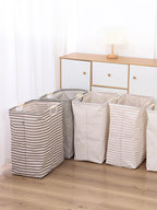 Bolsa plegable portátil de tela, cesta de almacenamiento impermeable para baño, para ropa sucia, venta al por mayor, 1 ud.
