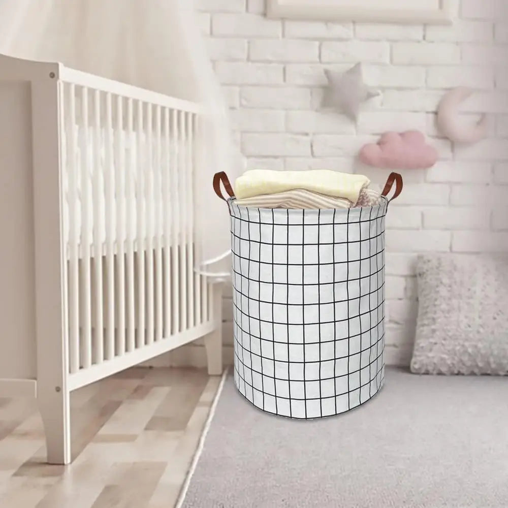 Cesta para ropa sucia, cesta para la colada portátil para juguetes, cubo de almacenamiento de ropa, organizador de lavandería impermeable, 1 ud.