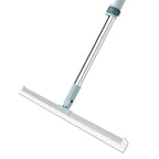 Escoba mágica de silicona para suelo de baño, rascador de limpieza para el baño del hogar, mango de plástico, uso seco y húmedo dos en uno