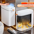 JOYBOS cubo de basura con Sensor inteligente con bolsa de adsorción automática, cubo de basura recargable para el hogar, inodoro, sala de estar y hogar