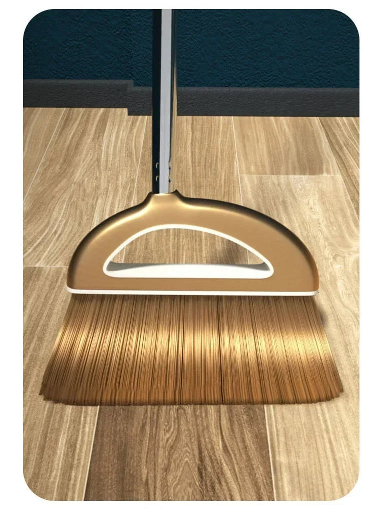 Juego de escoba mágica y recogedor de plástico, herramientas de limpieza, limpiaparabrisas para suelos, accesorios para el hogar, cepillo para polvo de barrido multifunción