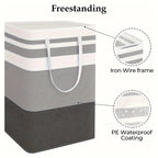 Cestas grandes para la colada de 75L con asas, cesto duradero para ropa sucia, cesta de almacenamiento para el hogar, dormitorio, hoteles, lavandería 40*30*60cm