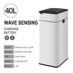 Cubo de basura inteligente para cocina, cubo con Sensor inteligente automático, cubo de basura, papelera para residuos de alimentos, 15/20/30/40/50/60L